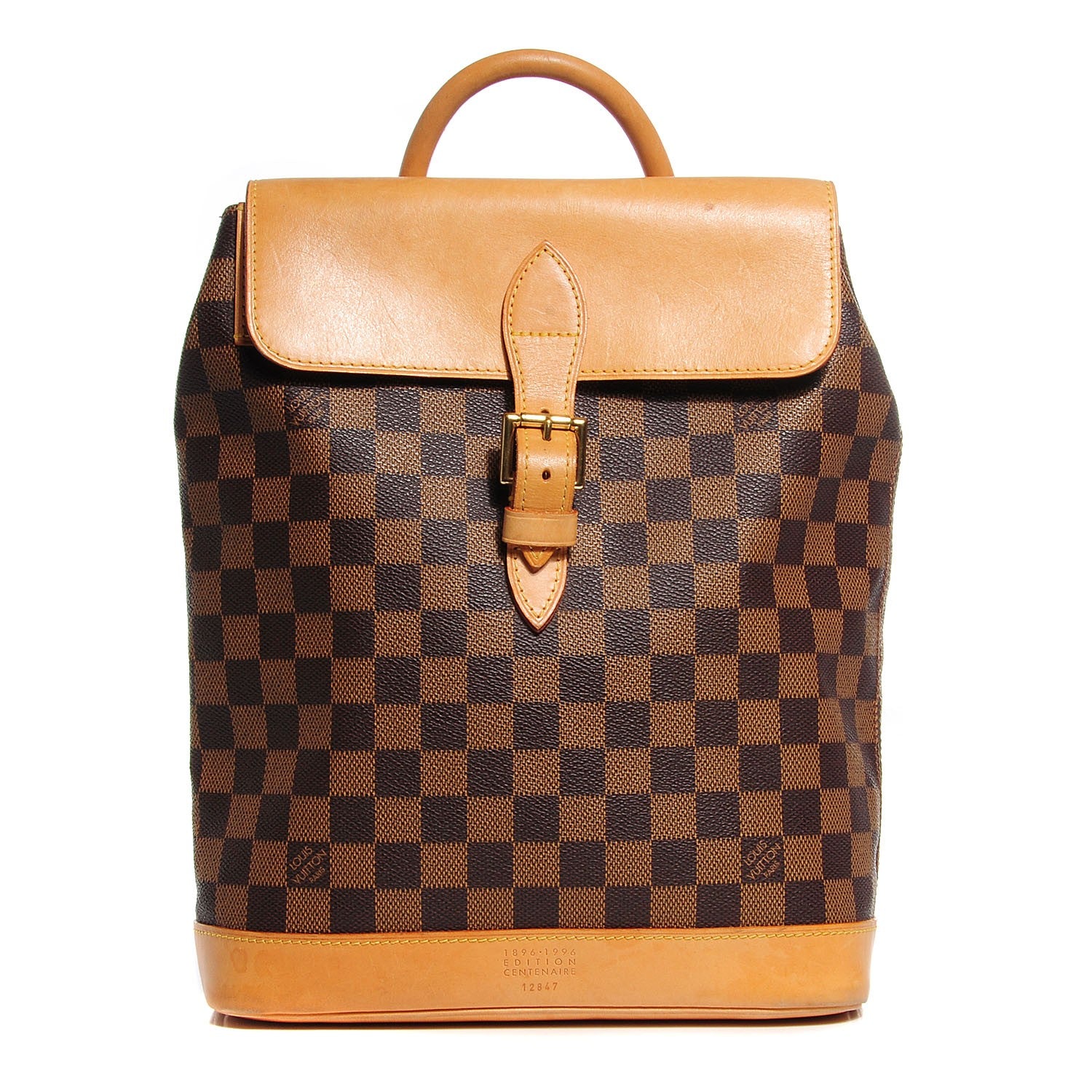 Louis Vuitton Damier Ebene Centenaire Soho Backpack 1 of 8