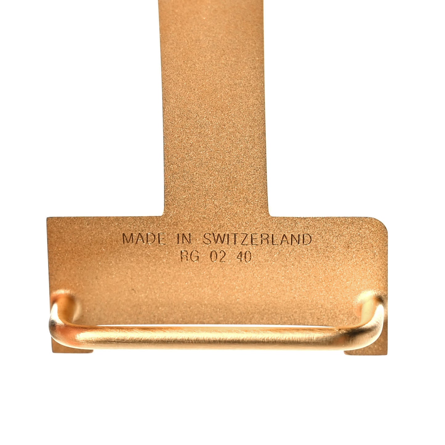 Swift Epsom 32mm Constance H Belt 75 Black Gold