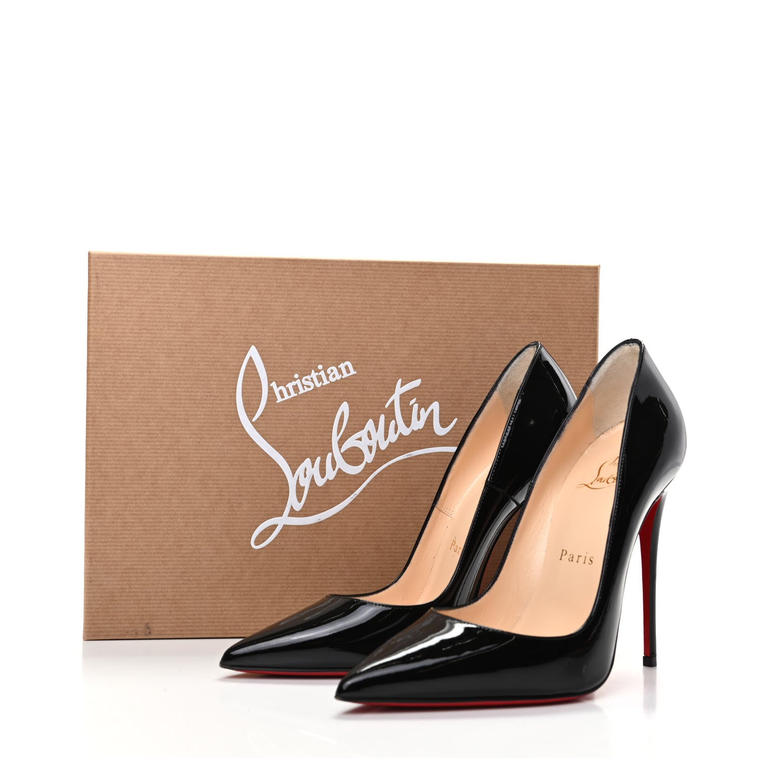 Christian Louboutin Patent So Kate 120 Pumps 35.5 Black 10 of 10