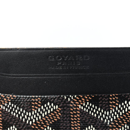 Goyard Goyardine Saint Sulpice Card Holder Black 6 of 6