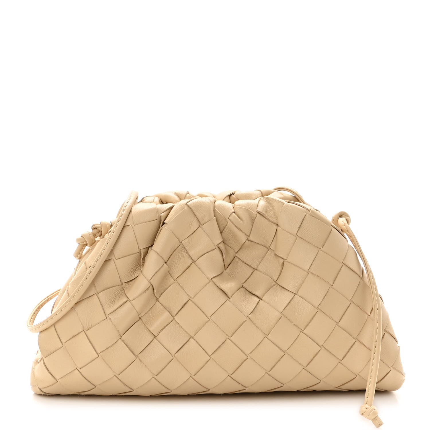 Bottega Veneta Nappa Intrecciato The Mini Pouch Porridge 1 of 8