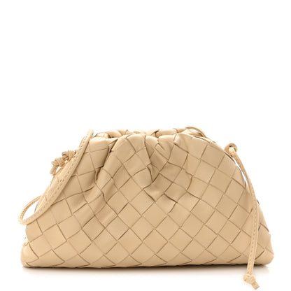 Bottega Veneta Nappa Intrecciato The Mini Pouch Porridge 1 of 9