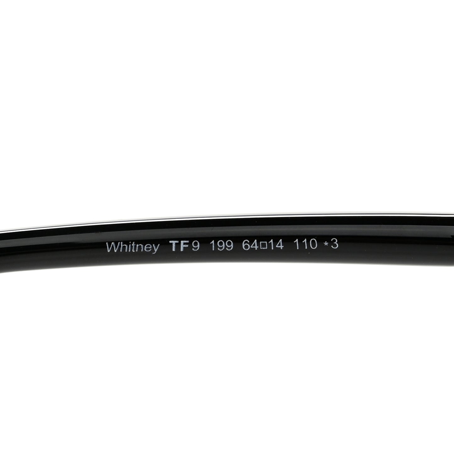 Acetate Whitney Crossover Sunglasses TF9 Black