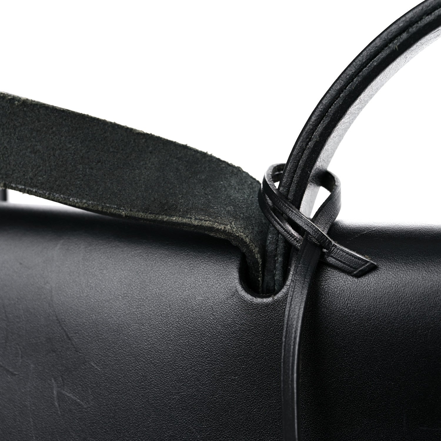 Hermes Toile Vache Hunter Herbag 50 Black 26 of 27