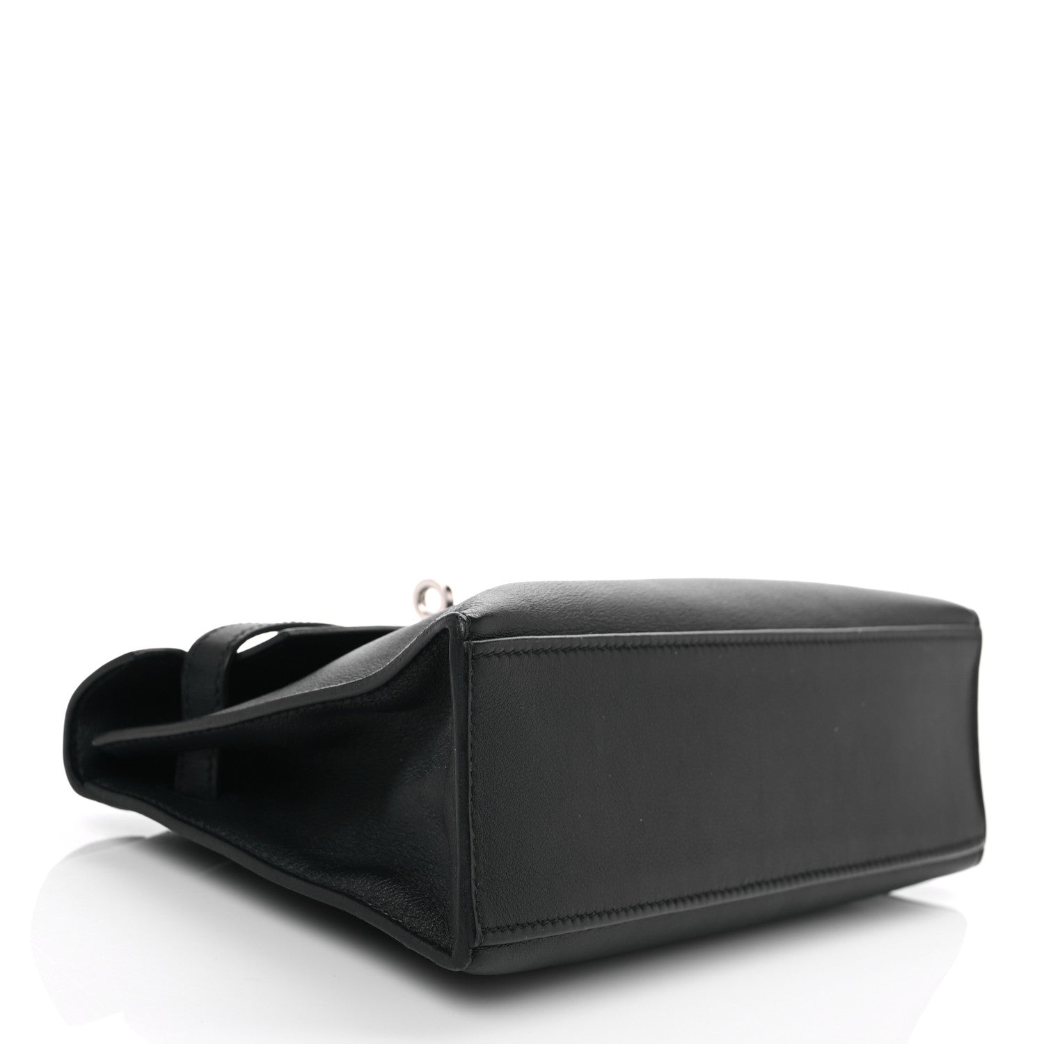 Hermes Swift Kelly Pochette Clutch Black 6 of 15