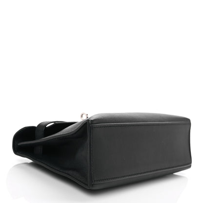 Hermes Swift Kelly Pochette Clutch Black 6 of 15
