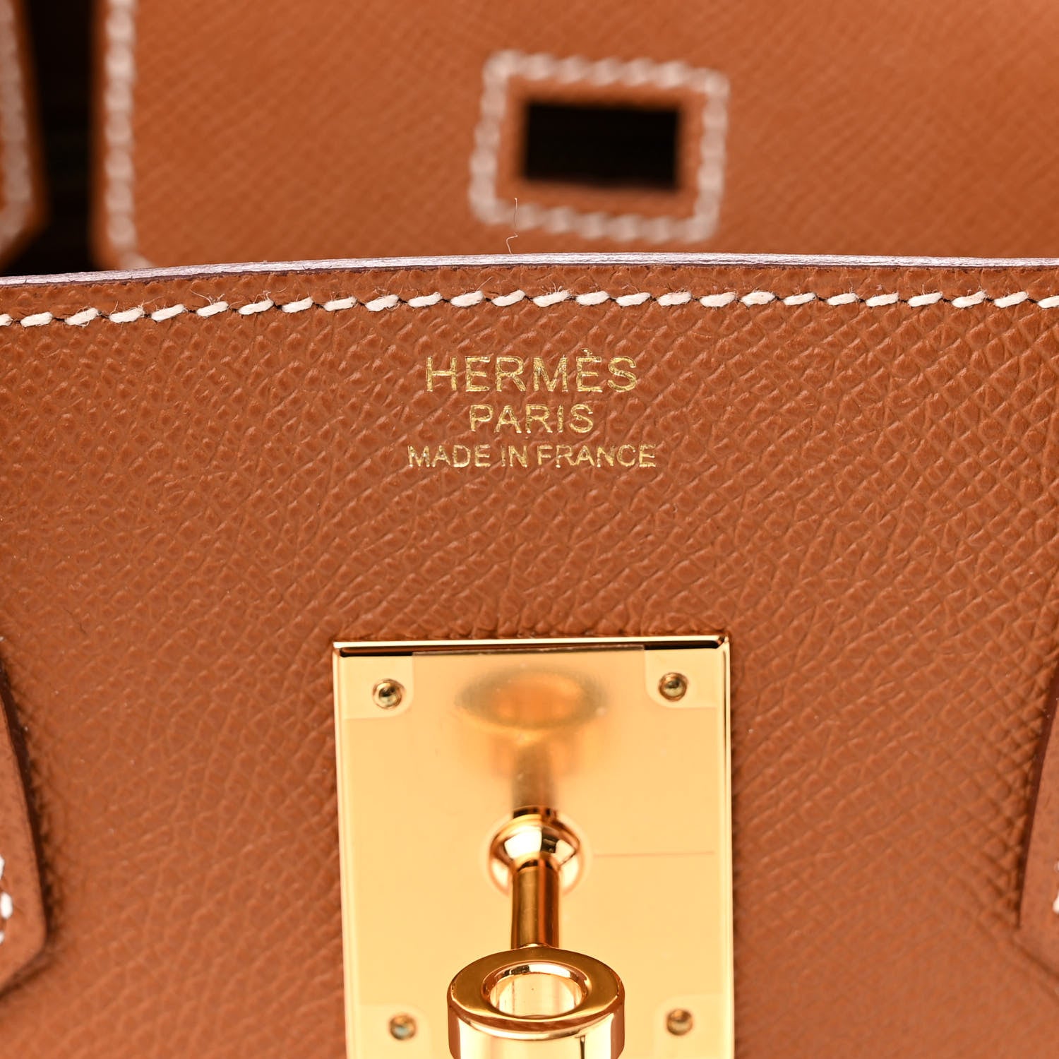 Hermes Epsom Birkin 30 Gold 6 of 13