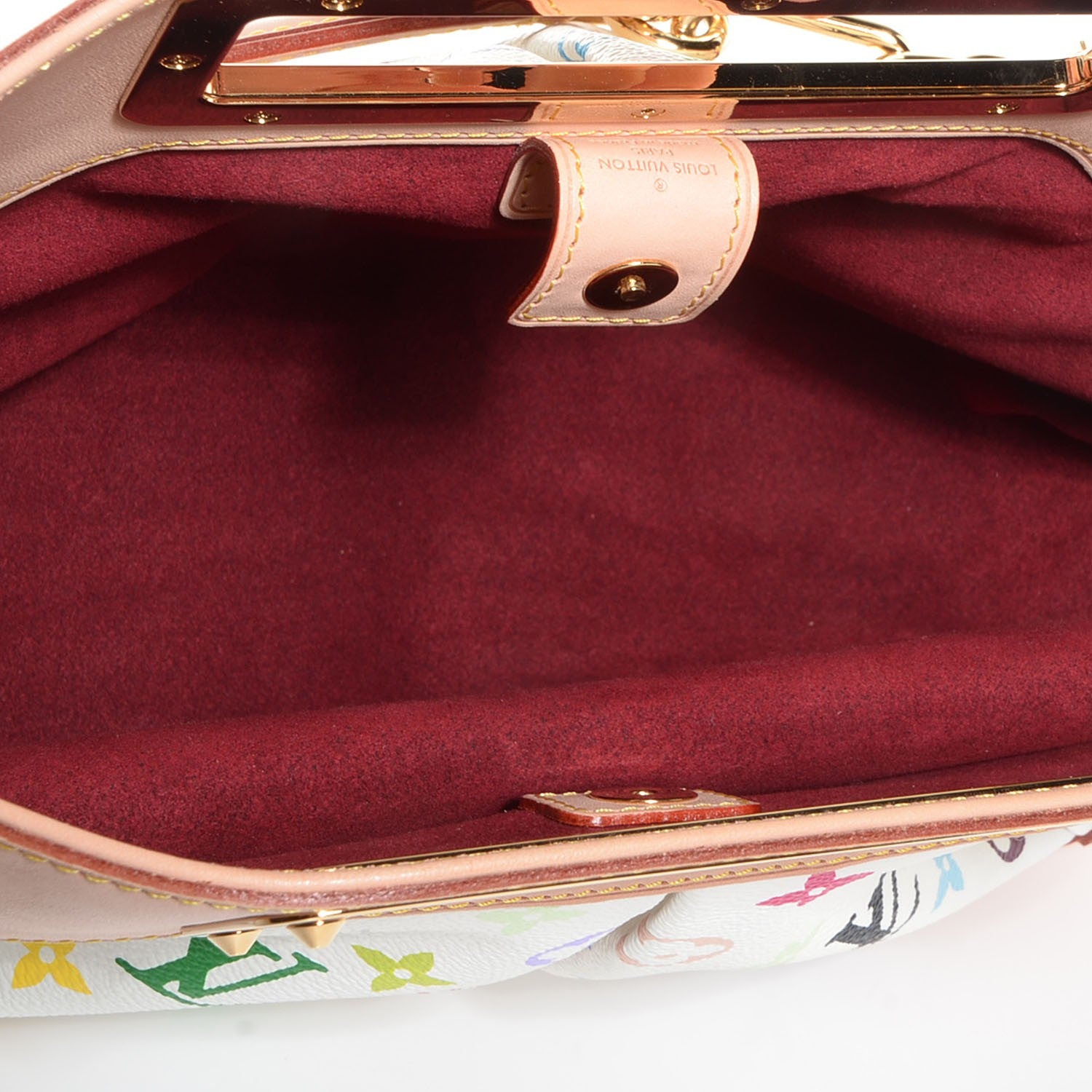 Lanvin LOUIS VUITTON Monogram Multicolor Judy MM White 5 of 7