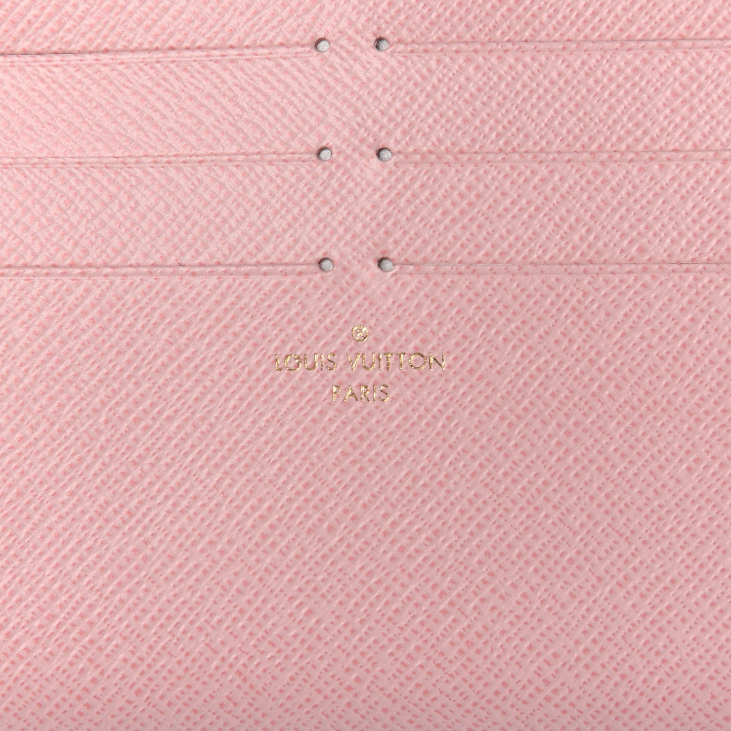 Calfskin Felicie Card Holder Insert Rose Ballerine