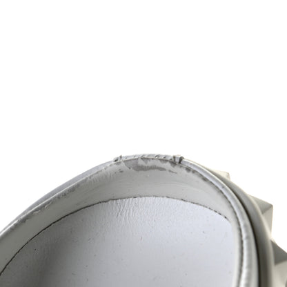 Valentino Garavani Calfskin Untitled Rockstud Sneakers 38.5 White 15 of 15