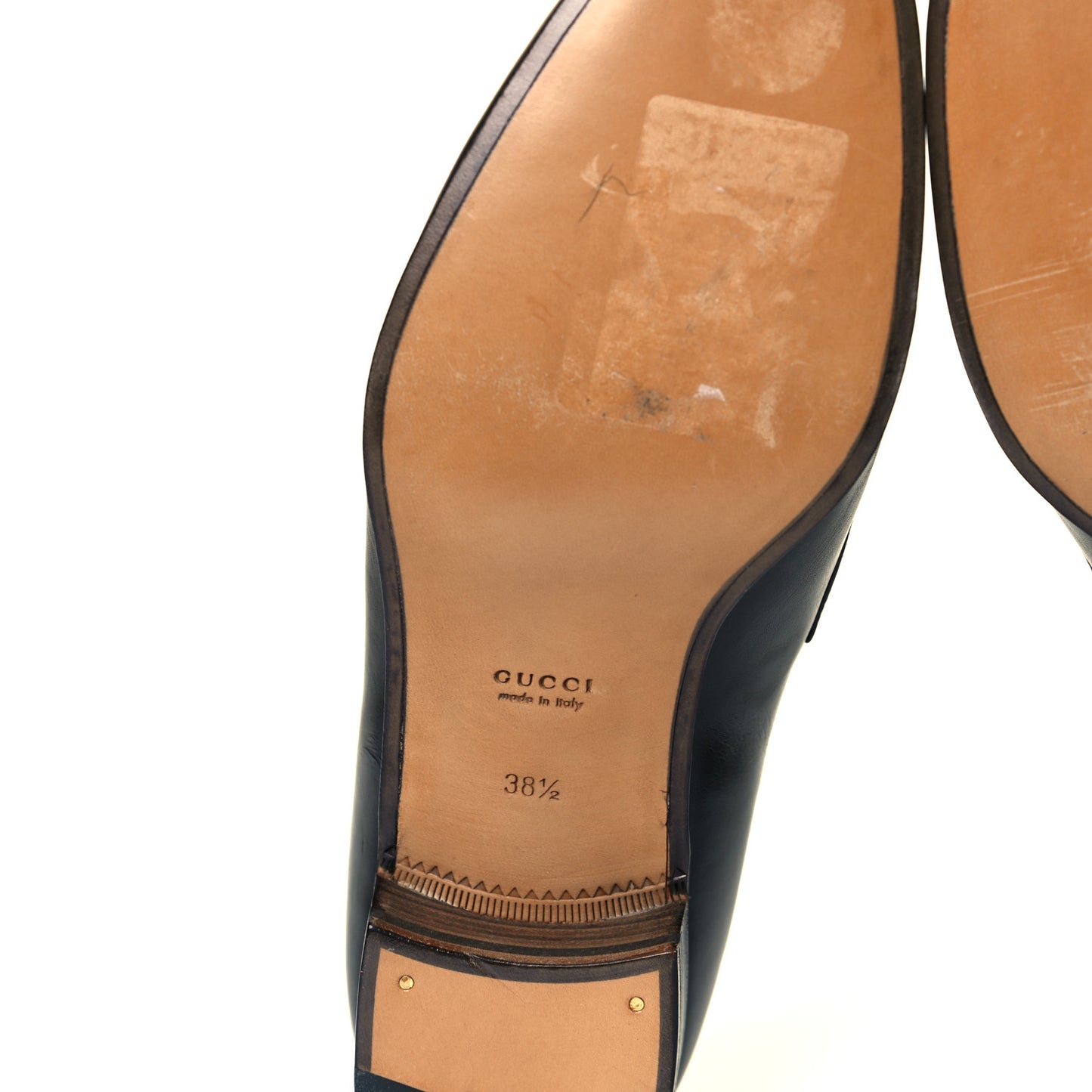 Calfskin Web Interlocking G Tassel Loafers 38.5 Black