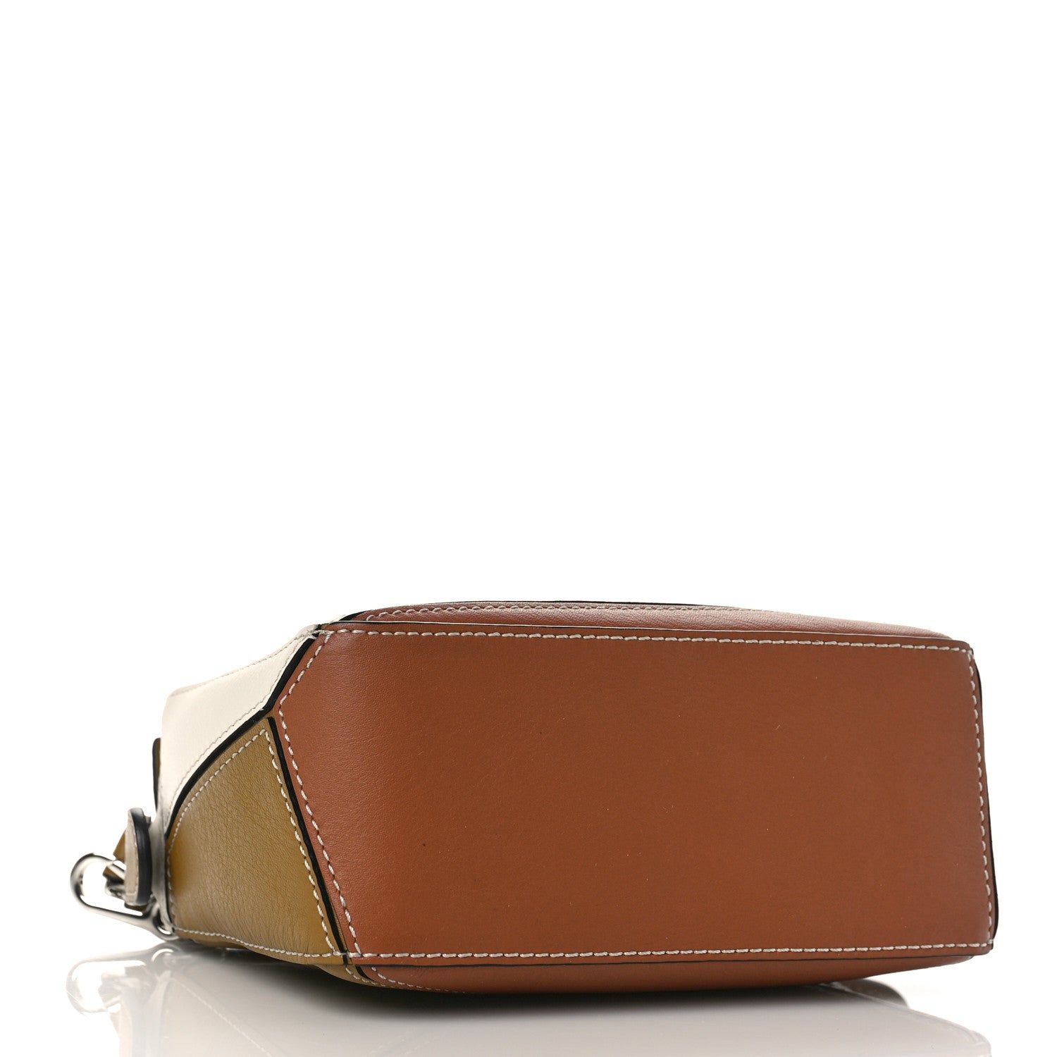 Loewe Calfskin Mini Puzzle Bag Ochre 4 of 8