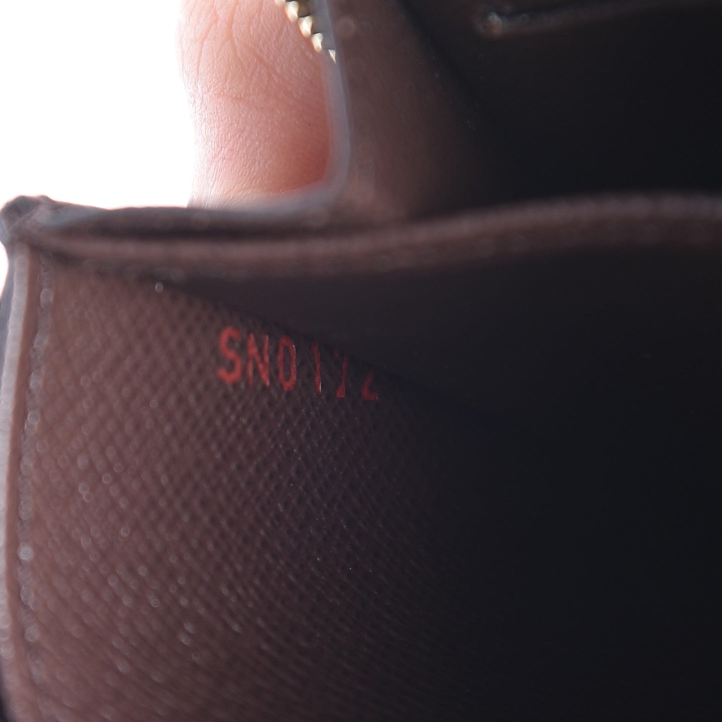 Damier Ebene Zippy Coin Purse