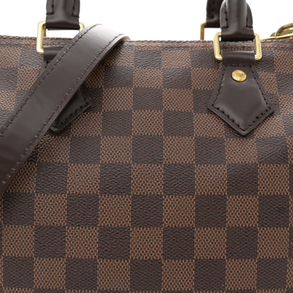 Louis Vuitton Damier Ebene Speedy Bandouliere 25 8 of 13