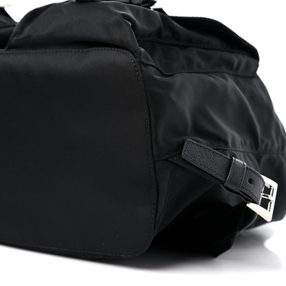 Prada Re-Nylon Saffiano Medium Backpack Black 9 of 9