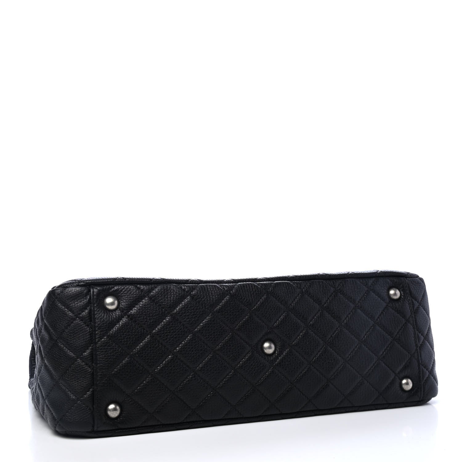 Chanel Calfskin Quilted XXL Travel Flap Bag Black 3 of 4
