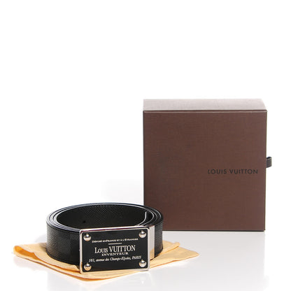 Louis Vuitton Damier Graphite 35mm LV Inventeur Reversible Belt 100 40 6 of 6