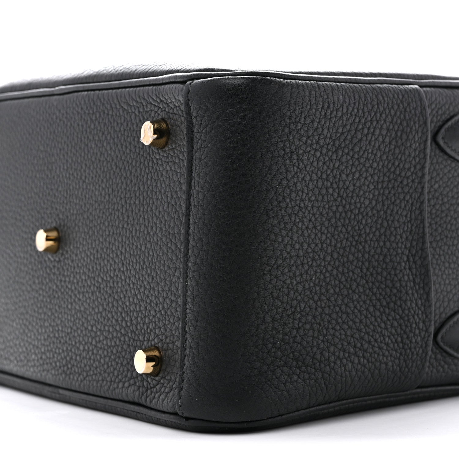 Hermes Taurillon Clemence Lindy 26 Black 10 of 13