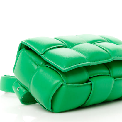 Bottega Veneta Nappa Maxi Intreccio Padded The Belt Cassette Bag Parakeet 10 of 11
