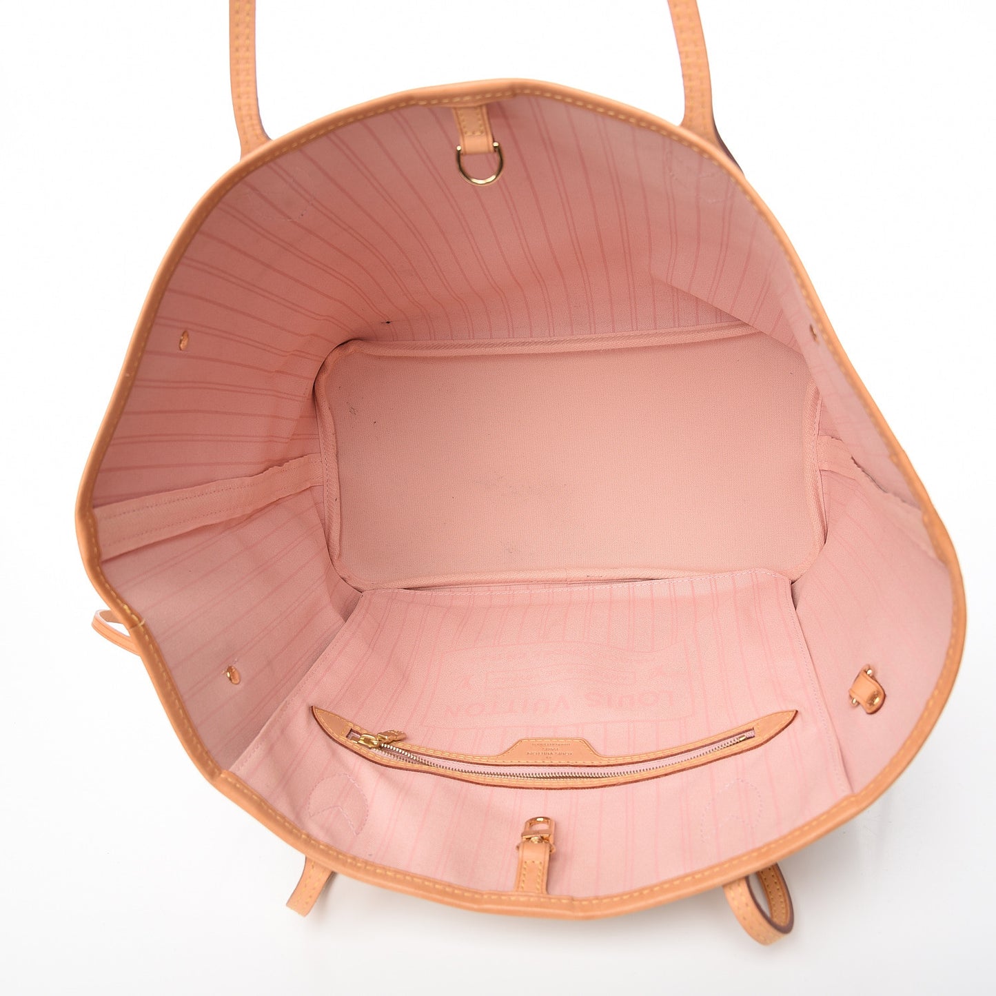 Damier Azur Neo Neverfull MM Rose Ballerine