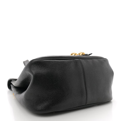 Chanel Caviar CC Backpack Black 4 of 10