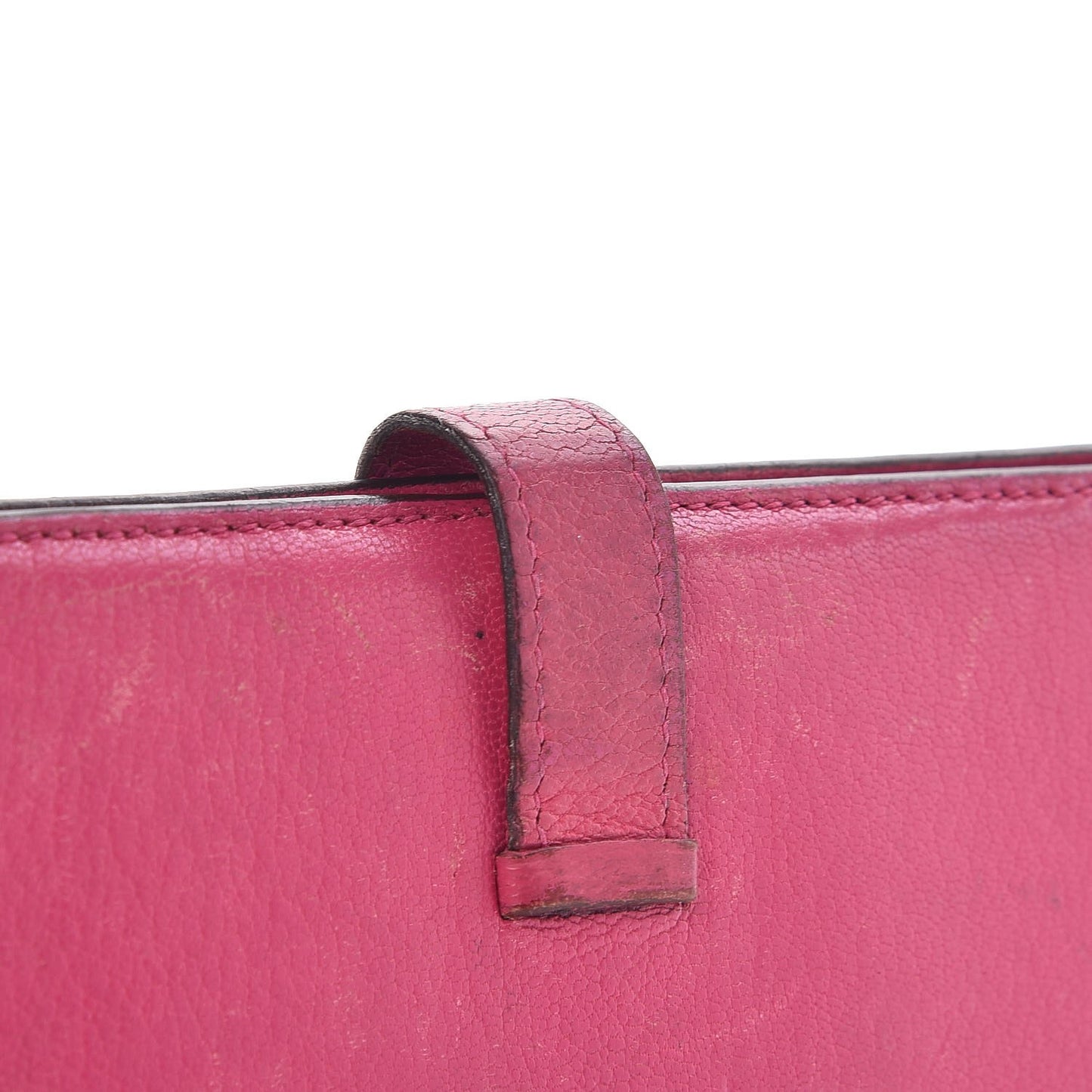 Chevre Mysore Bearn Wallet Rose Shocking