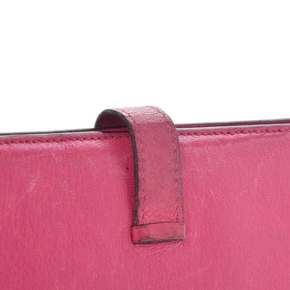 Hermes Chevre Mysore Bearn Wallet Rose Shocking 8 of 11
