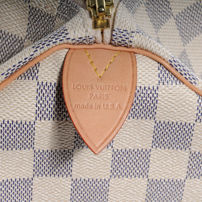 Louis Vuitton Damier Azur Speedy 35 7 of 7