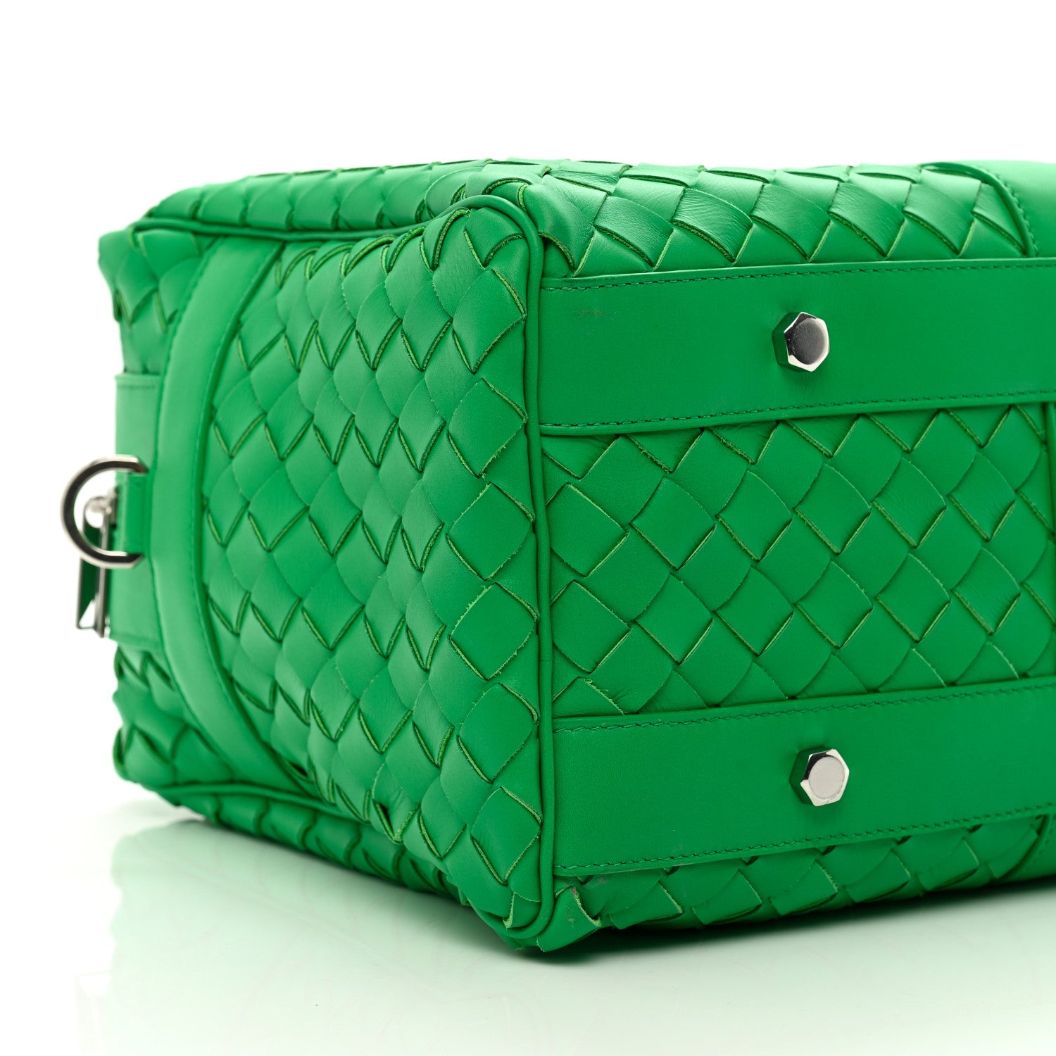 Bottega Veneta Nappa Intrecciato Large Duffle Bag Parakeet 7 of 8