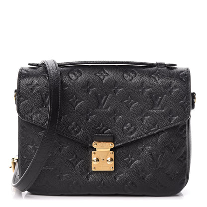 Louis Vuitton Empreinte Pochette Metis Black 1 of 12