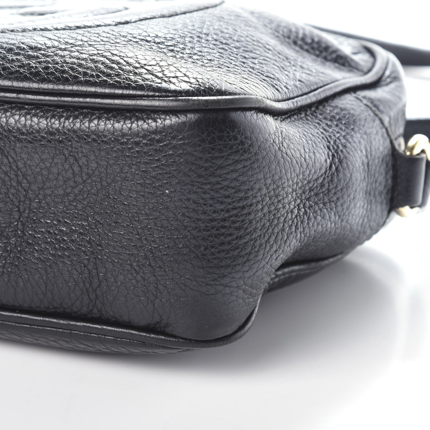 Gucci Pebbled Calfskin Small Soho Disco Bag Black 9 of 9
