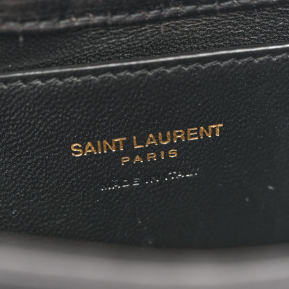 Saint Laurent Satin Le 5 A 7 Mini Hobo Black 6 of 10