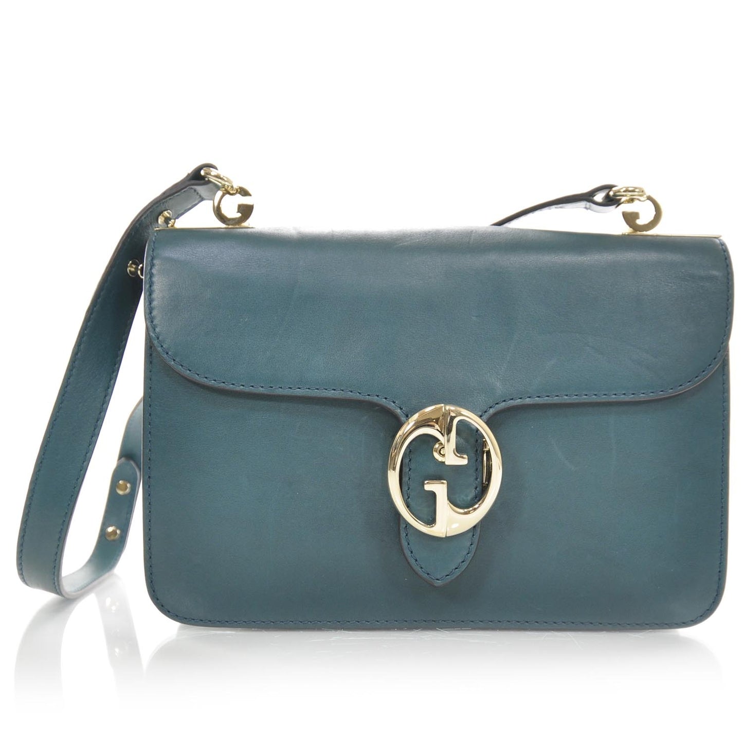 Leather 1973 Top Handle Flap Bag