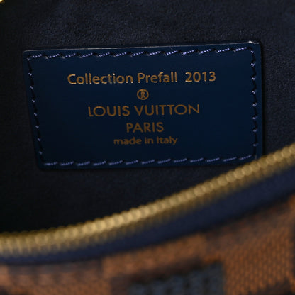 Louis Vuitton Damier Paillettes Mini Pochette Accessories Blue 6 of 9