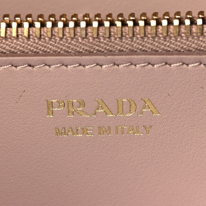 Prada Vitello Move Metal Oro Chain Wallet Cipria 5 of 8