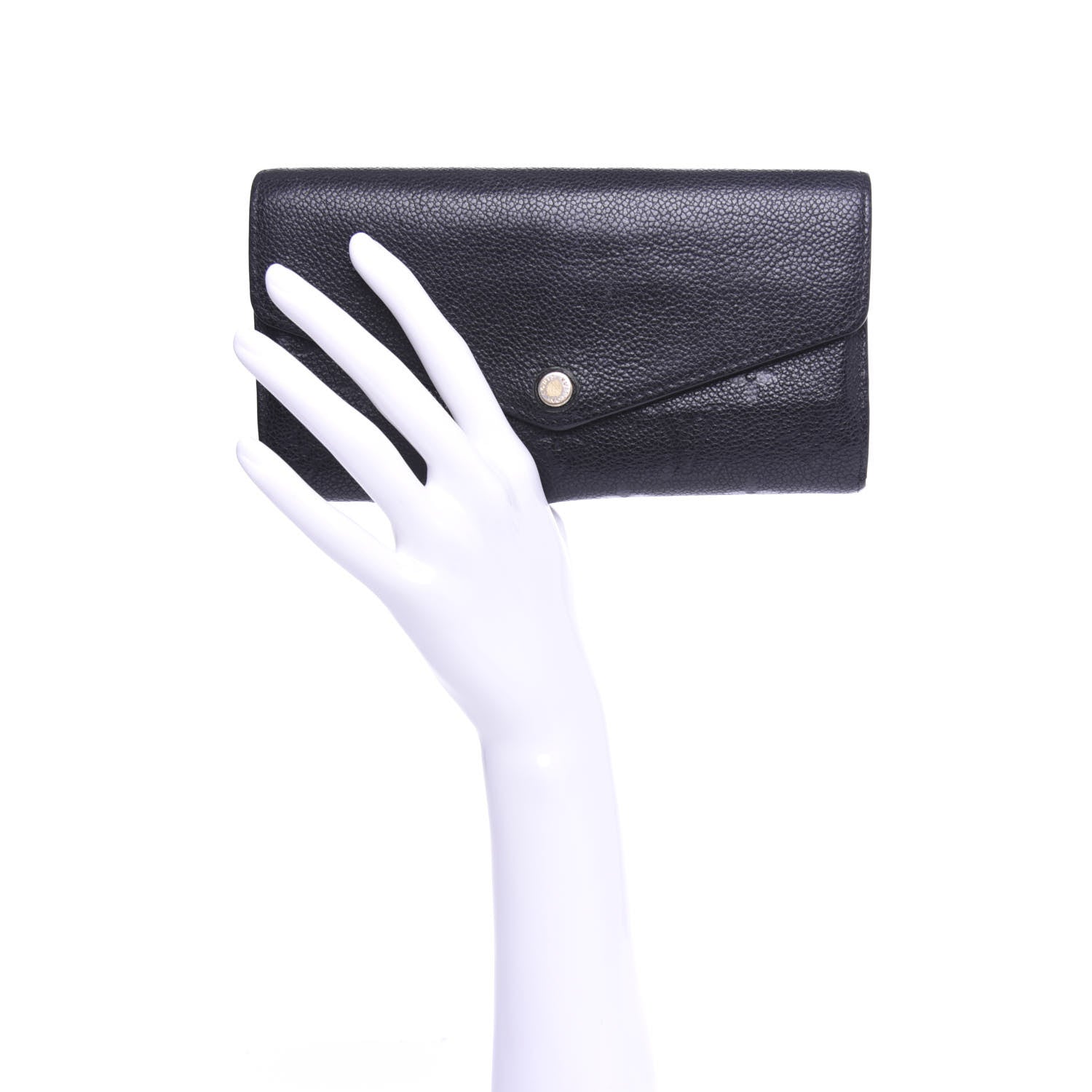 Louis Vuitton Empreinte Sarah Wallet NM Black 2 of 7