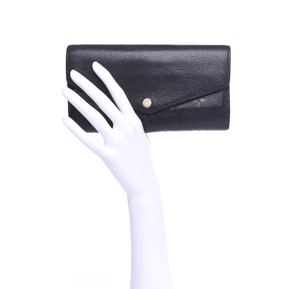 Louis Vuitton Empreinte Sarah Wallet NM Black 2 of 7