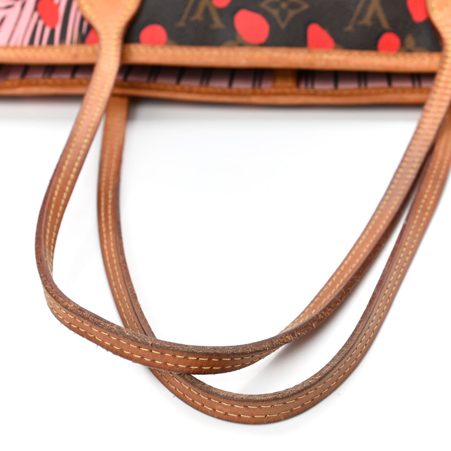 Monogram Jungle Dots Neo Neverfull MM Sugar Pink Poppy