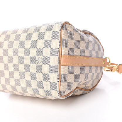 Louis Vuitton Damier Azur Speedy Bandouliere 25 10 of 13