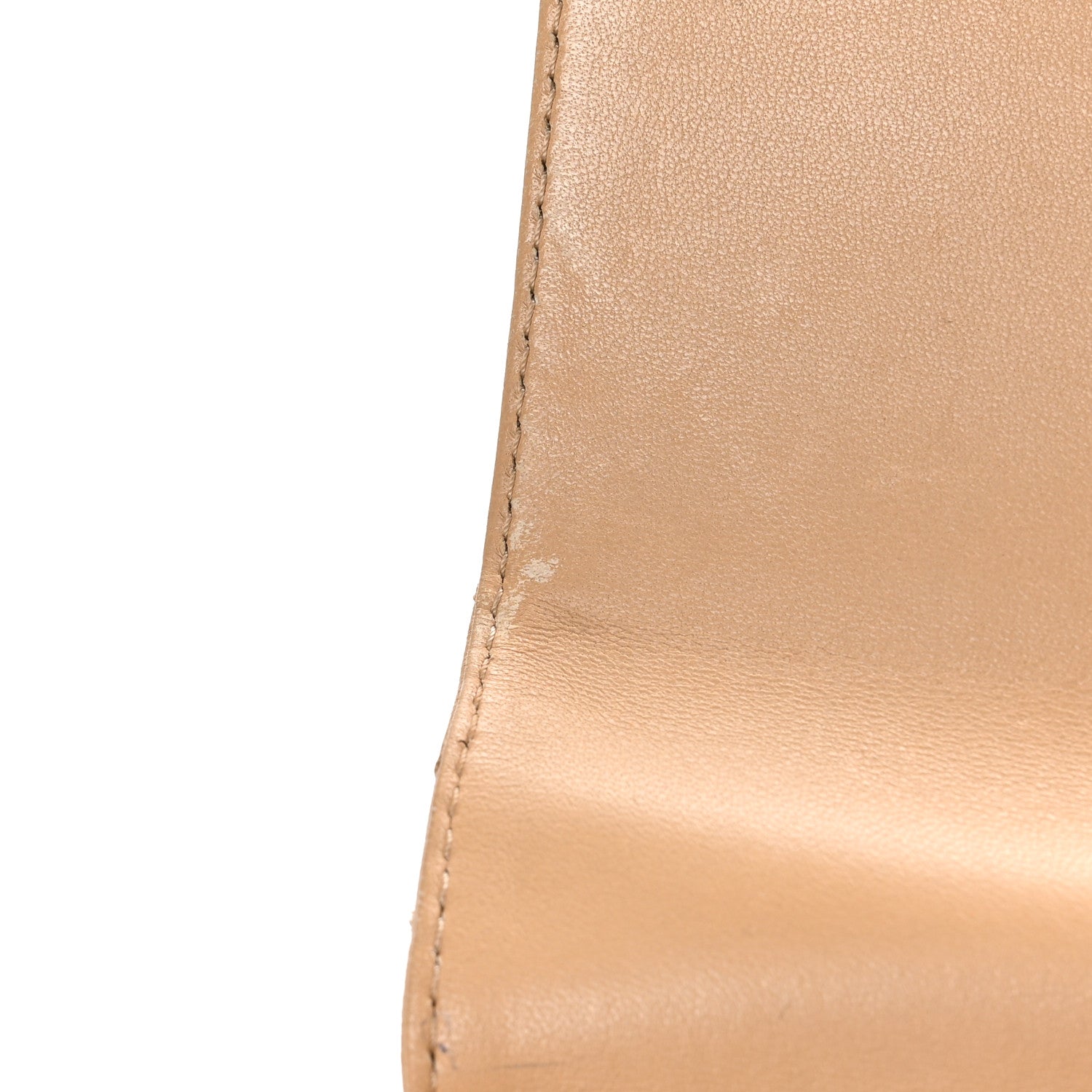 Chanel Caviar Stitched Shoulder Flap Bag Beige 12 of 13