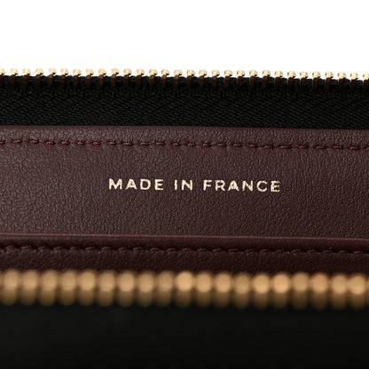 Chanel Caviar Quilted Large Gusset Zip Around Wallet Black 7 of 8