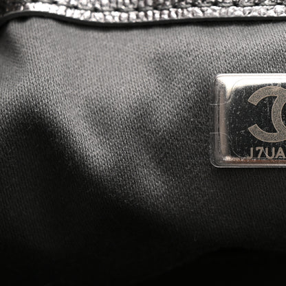Chanel Metallic Caviar Quilted Mini Chanel 25 Handbag Anthracite 7 of 10