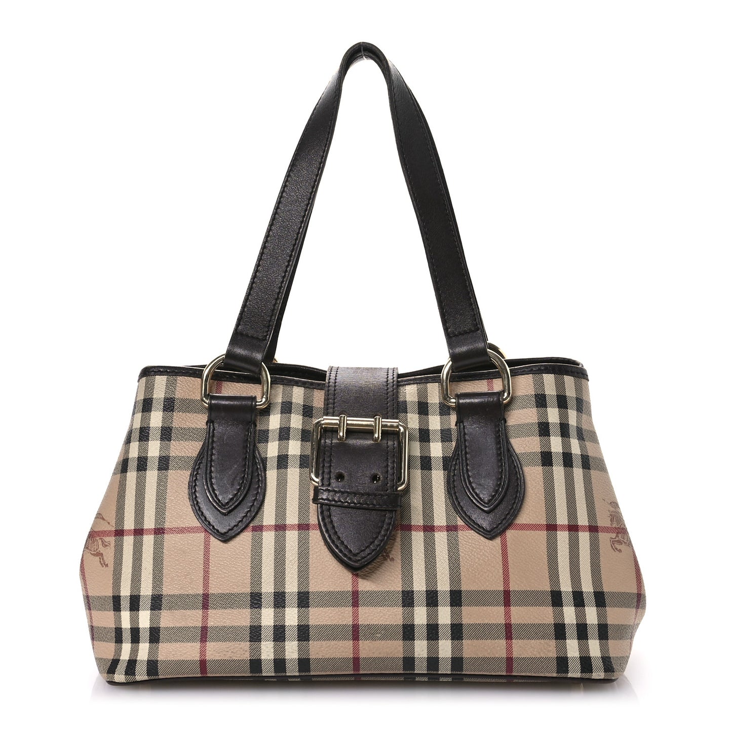 Haymarket Check Eden Tote Chocolate