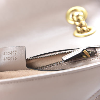 Gucci Calfskin Matelasse Small GG Marmont Shoulder Bag Porcelain Rose 9 of 10