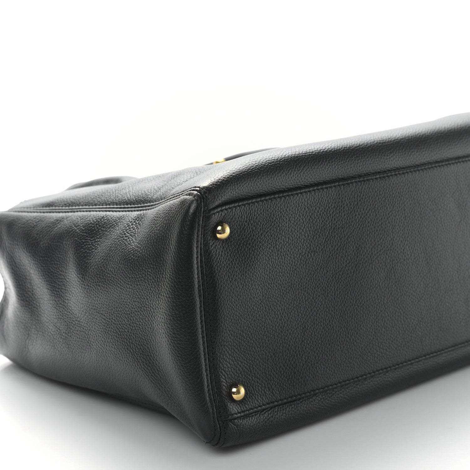 Chanel Calfskin Cerf Executive Shopper Tote Black 9 of 11