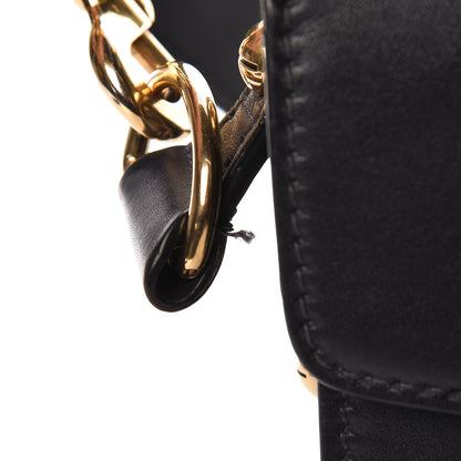 Christian Dior Calfskin Studded Square Dioraddict Flap Black 25 of 25