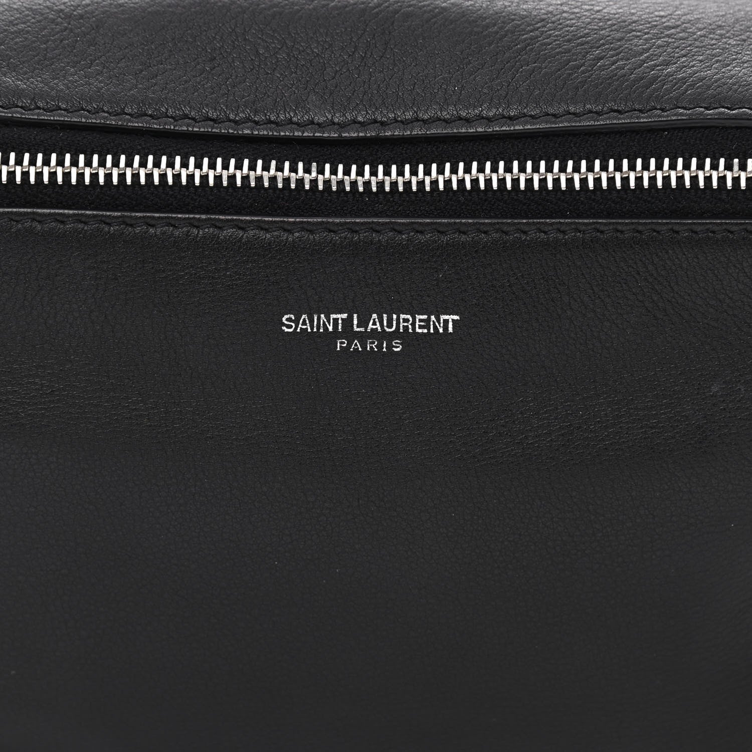 Saint Laurent Calfskin Belt Bag Black 8 of 10