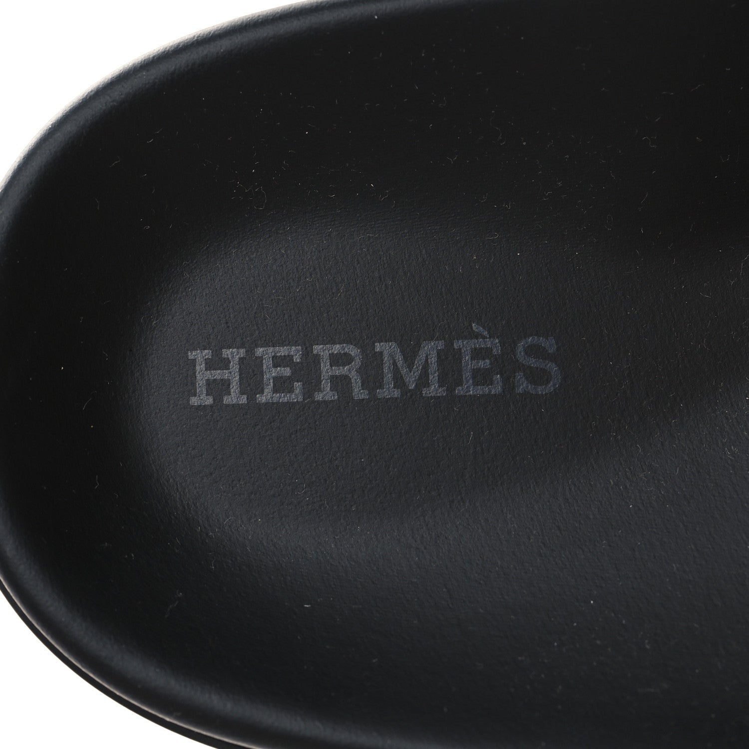 Hermes Calfskin Womens Chypre Sandals 39 Black 8 of 9