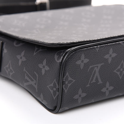 Louis Vuitton Monogram Eclipse District PM Black 6 of 8