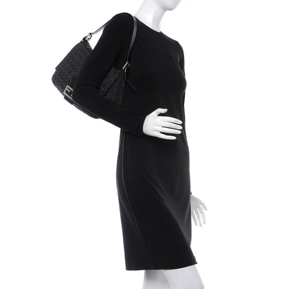 Fendi Zucchino Mama Baguette Black 2 of 7